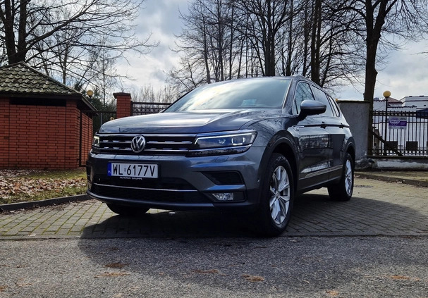 Volkswagen Tiguan Allspace cena 124799 przebieg: 149200, rok produkcji 2020 z Biała Rawska małe 704